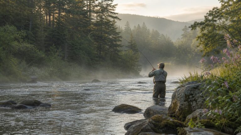 Dernière sortie pêche truite